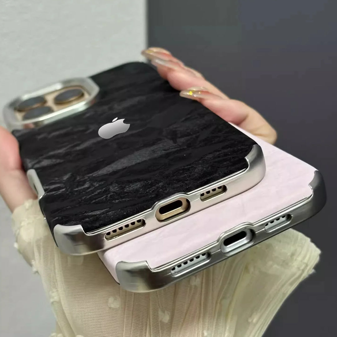  iPhone VelvetShield Silky Snowy Luxe Case 