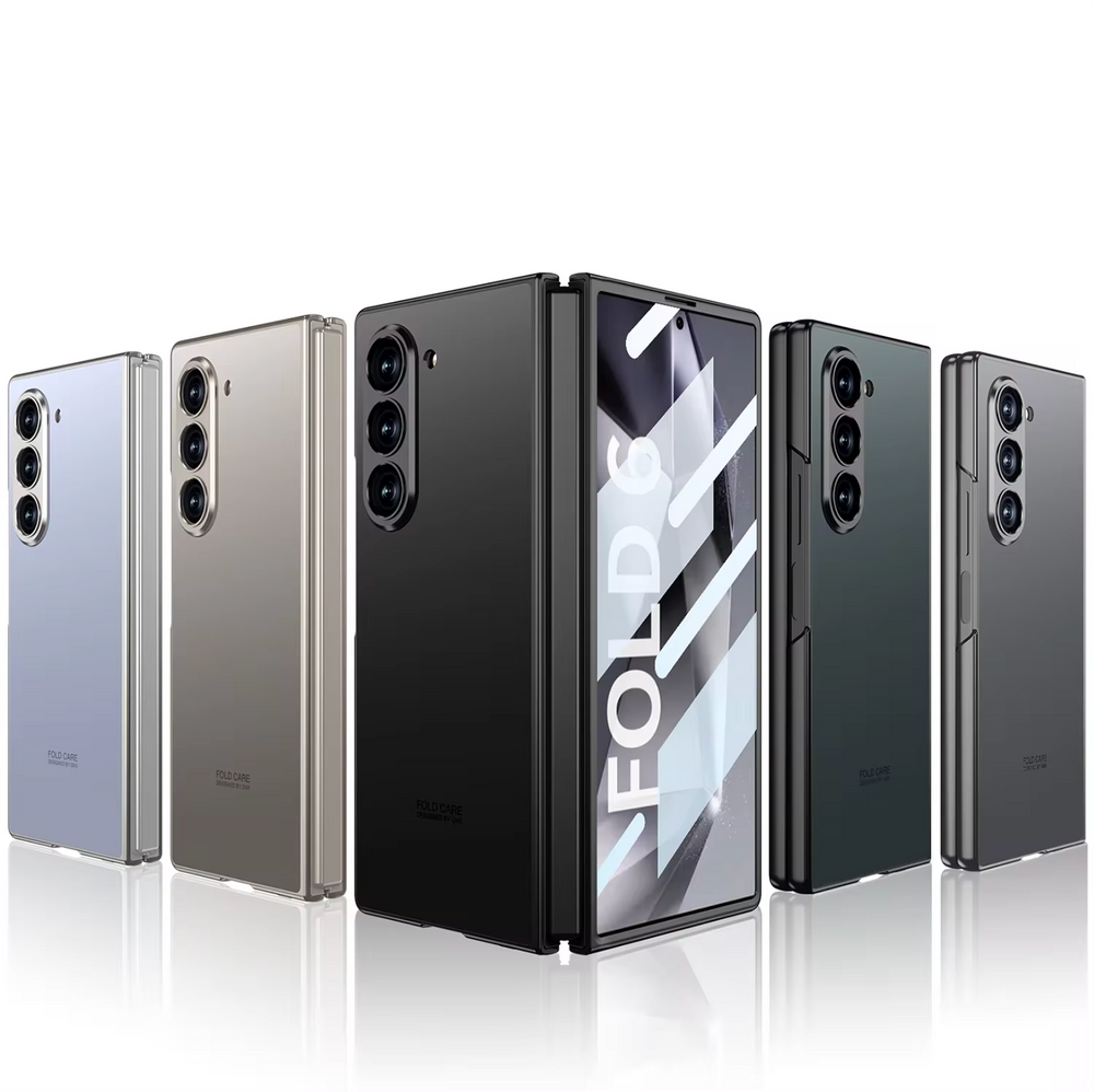 Samsung Galaxy Z Fold6 Case with hinge protection and minimalist design with solid camera cutout