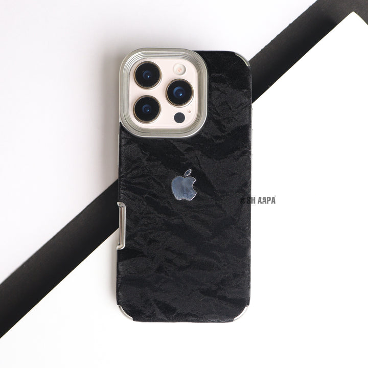 VelvetShield Silky Snowy Luxe Case - iPhone