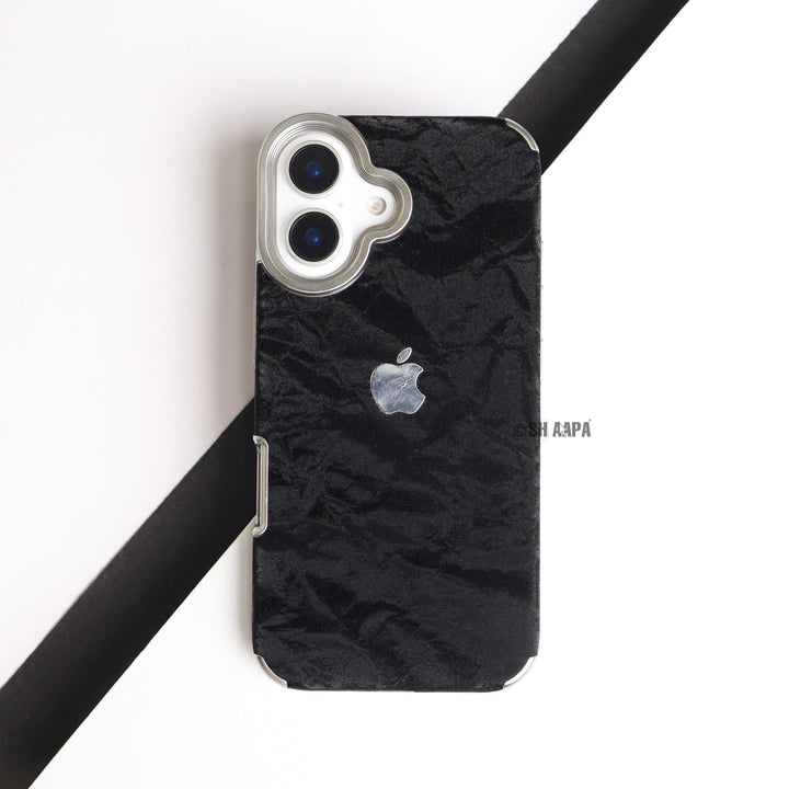 VelvetShield Silky Snowy Luxe Case - iPhone