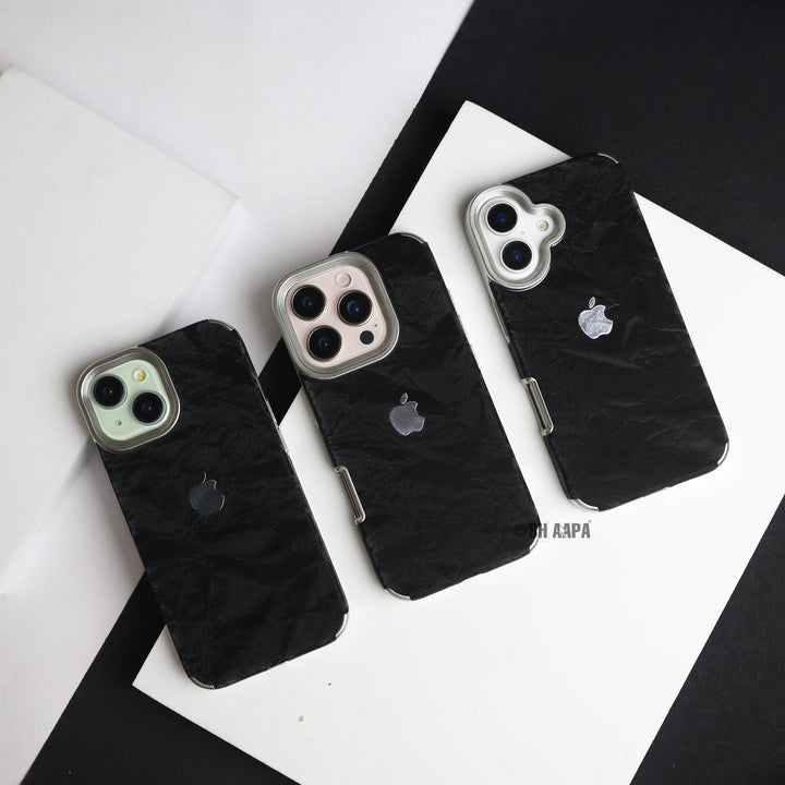 VelvetShield Silky Snowy Luxe Case - iPhone