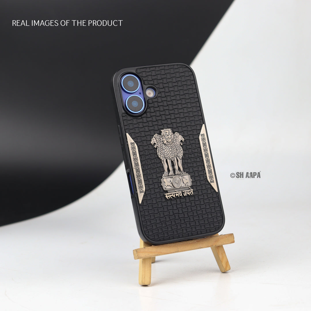 Satyamev Jayate Leather Textured Case - iPhone