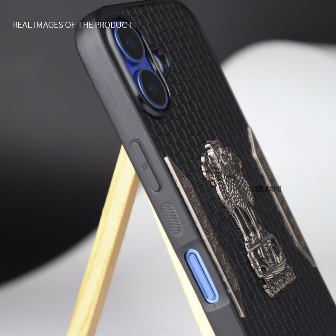 Satyamev Jayate Leather Textured Case - iPhone