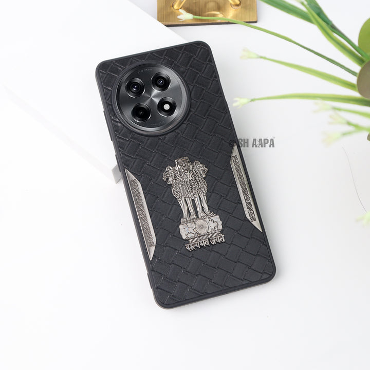 Satyamev Jayate Textured Leather Case - OnePlus